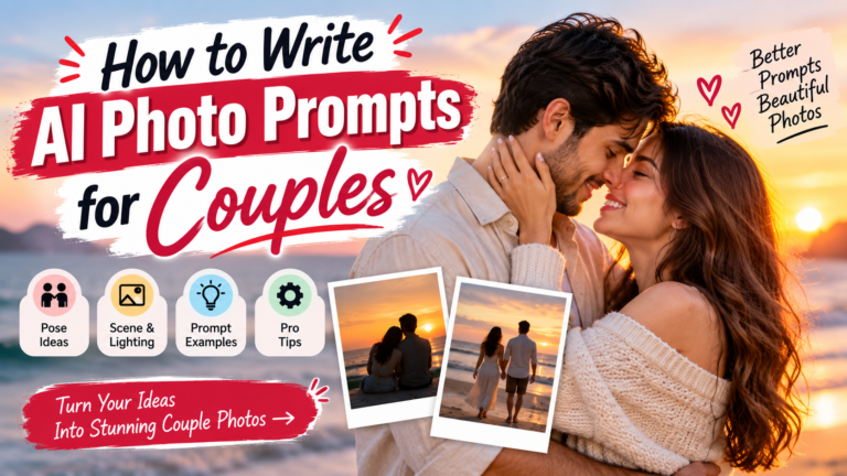 How to Write AI Photo Prompts for Couples